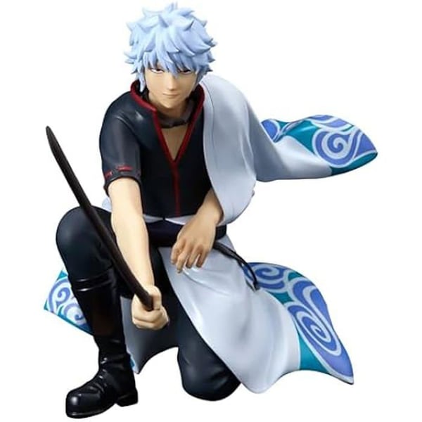 Actionfigur - BANPRESTO - Gintoki Sakata Gintama - Jubileumsver. - 12 cm - Flerfärgad