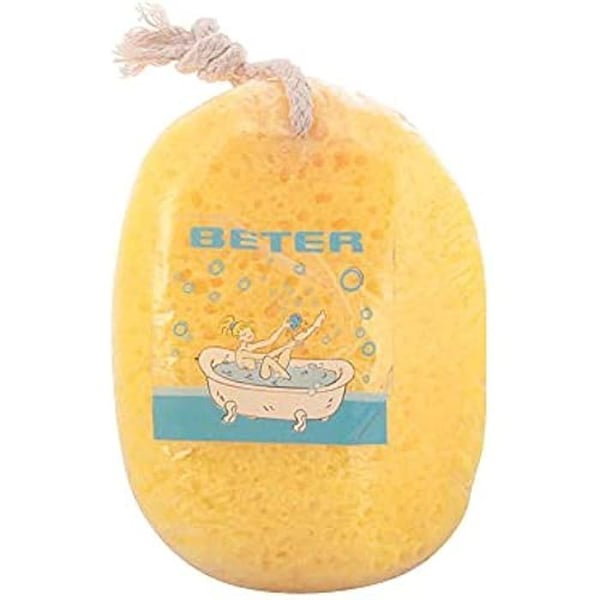 Sponge - BETER - 1 styck - Mjukhet - Praktisk - Gul Sponge - BETER - 1 styck - Mjukhet - Praktisk - Gul