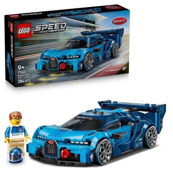 LEGO Speed Champions 77253 Hypercar Bugatti Vision GT - Byggesæt fra 9 år