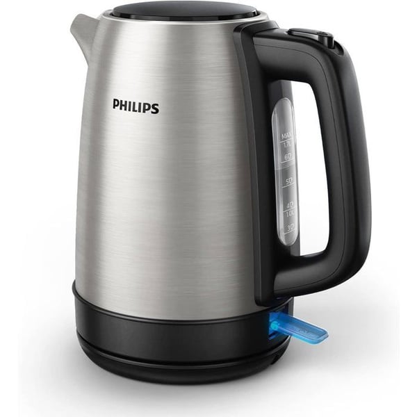Vattenkokare - PHILIPS - HD9350/90 - Metallkollektion - 1.7L - 2200W - Rostfritt stål
