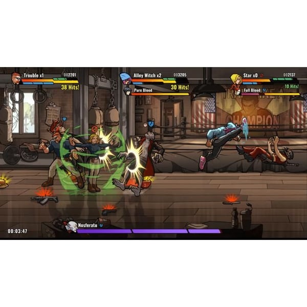 Combat - Mayhem Brawler - PS5 - Boxed - Witchcraft Update - 90s Arcade