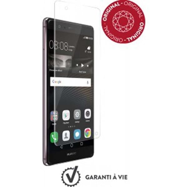Skyddsskydd - Force Glass - Huawei P9 - Härdat glas - Hårdhet 9H+ - Anti-fingeravtryck