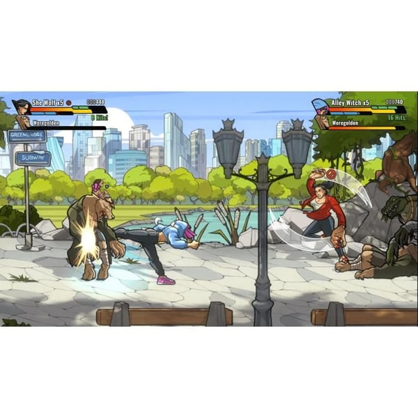 Combat - Mayhem Brawler - PS5 - Boxed - Witchcraft Update - 90s Arcade