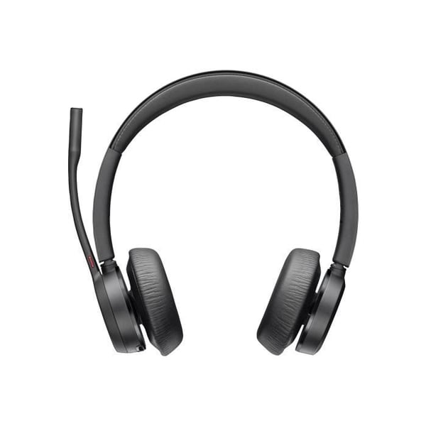 Headset - Bluetooth - trådlöst, trådbundet - USB-A, USB-A via Bluetooth-adapter - HP Inc. - Poly Voyager 4320-M - Headset