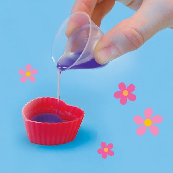 Aromatiske stearinlys til at lave selv - SES CREATIVE - Hobby Pink - Legende kreativ aktivitet - 5 forskellige forme - Alder: 6+
