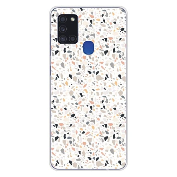 1001Coques - Silikonfodral kompatibelt med Samsung Galaxy A21S - Terrazzo-mönster i färg - Originaldesign tryckt i Frankrike 1001Coques - Silikonfodral kompatibelt med Samsung Galaxy A21S - Terrazzo-mönster i färg - Originaldesign tryckt i Frankrike