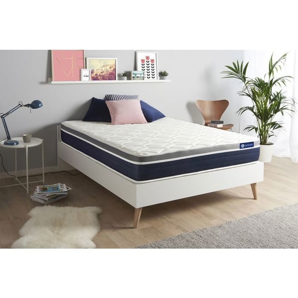 Minnesskum madrass - ACTISOM - Actimemo Comfort - 135x190 cm - 26 cm tjock - Fast stöd