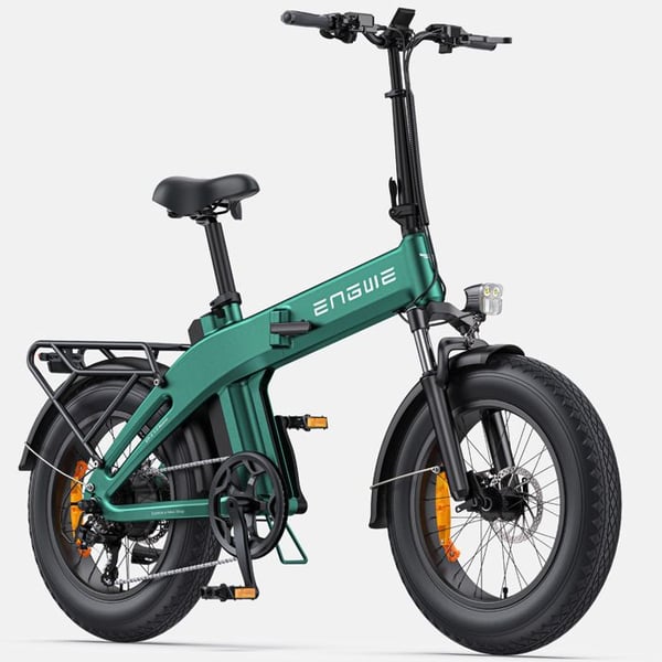 ENGWE EP-2 3.0 Boost Elcykel Fällbar - Motor 75Nm, Räckvidd 120km, Batteri 48V 13.5Ah Avtagbart, Hydrauliska Bromsar - Grön