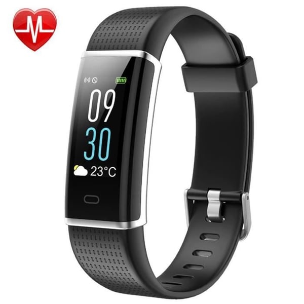 Fitness Tracker - Modell 1146 - Pulsövervakare - Uppladdningsbar USB - Blanda