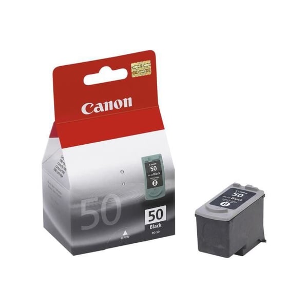 Bläckpatron - CANON - PG-50 - Svart - Kompatibel med FAX och PIXMA - Paketering av 1