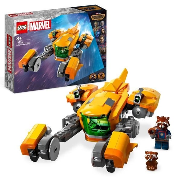 LEGO® Marvel 76254 Babyraketens rymdskepp, byggbar leksak Guardians of the Galaxy