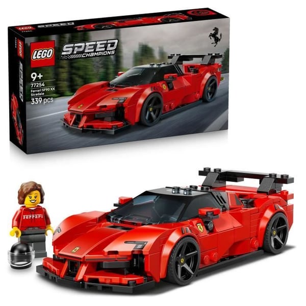 LEGO Speed Champions 77254 Ferrari SF90 XX Stradale Racer - Leksak från 9 år