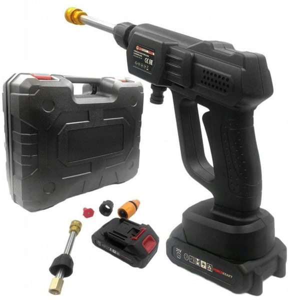 Högtryckstvätt - FORCEKRAFT - Trådlös - 15 bar - 21 V - 1500 mAh