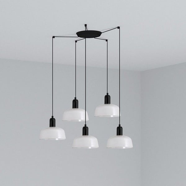 TATAWIN S Vit vägglampa med 5 lampor 20340-116-5L