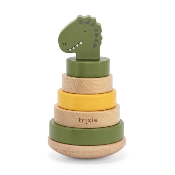 Trästackspyramid Mr Dino