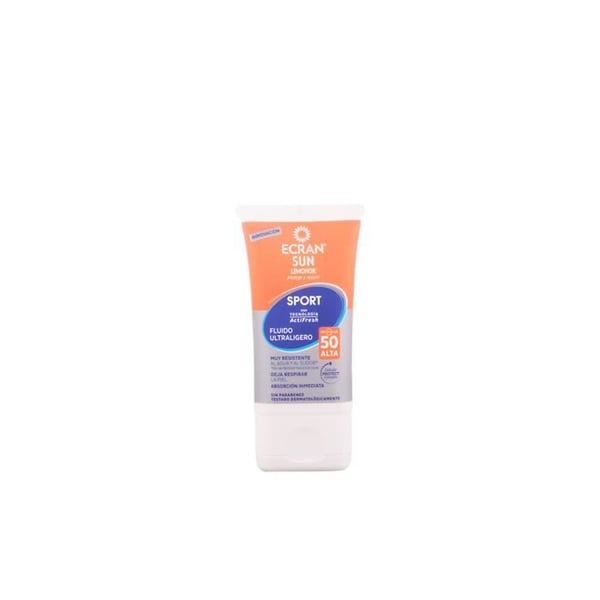 Solsken - LEMONOIL - SPORT - SPF50 - 40 ml - Vattentålig - Fluid