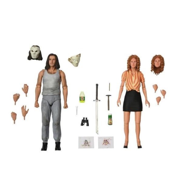 Figur - TMNT - Actionfigur 2-pack - Flerfärgad - 7 tum - Båda kön