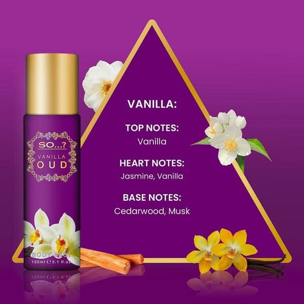 Kroppsdimma - SO…? OUD - VANILJ 150 ml