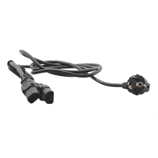 Kramer Electronics C-AC-EU, Hane-Kvinna, 220, Svart