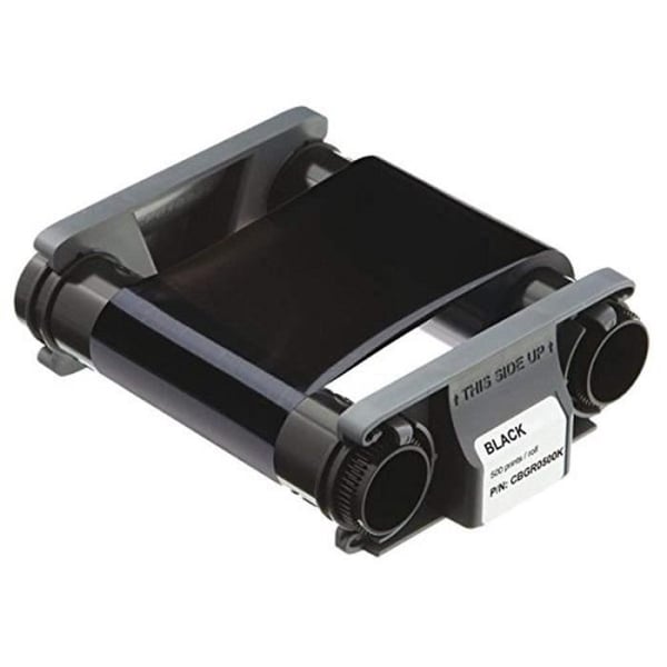 EVOLIS Badgy Printing Ribbon Cassette - Svart / Monokrom