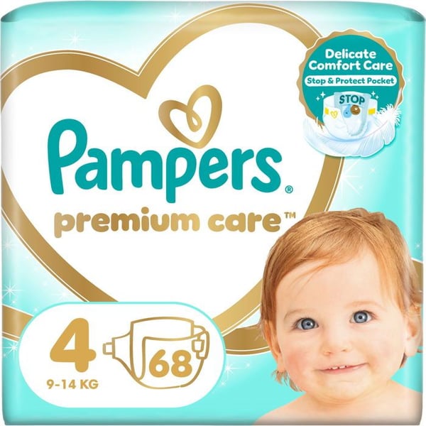 PAMPERS Premium Care storlek 4 (68 st)