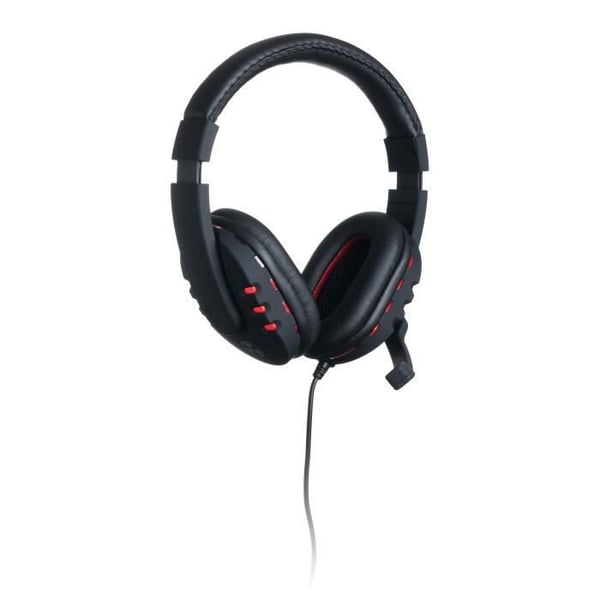 Connect IT GH1000, PC-Spel, Binaural, Huvudband, Svart, Med sladd, 1,8 m