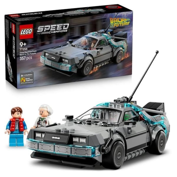 LEGO Speed Champions 77256 Tidsmaskinen fra Tilbage til Fremtiden - Legetøj