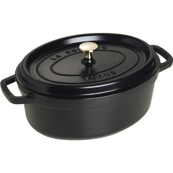 STAUB 405093150 - Oval cocotte - Ø 29 - Matt svart