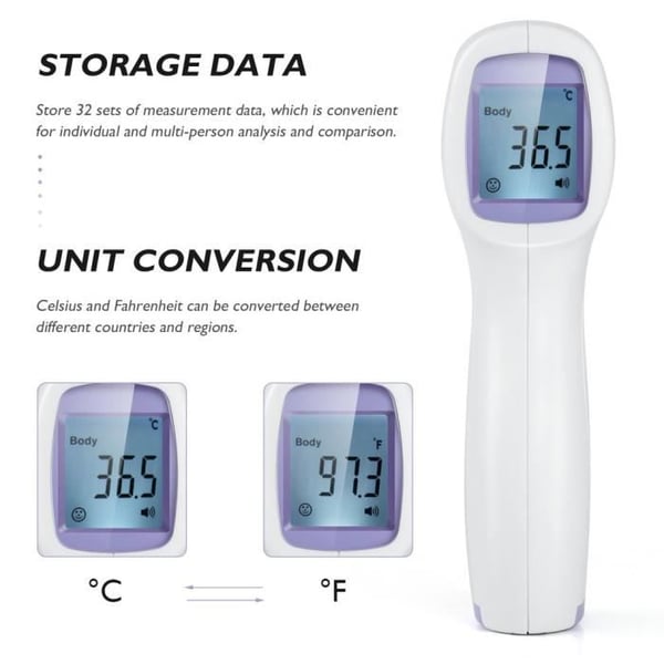 beröringsfri infraröd panntermometer