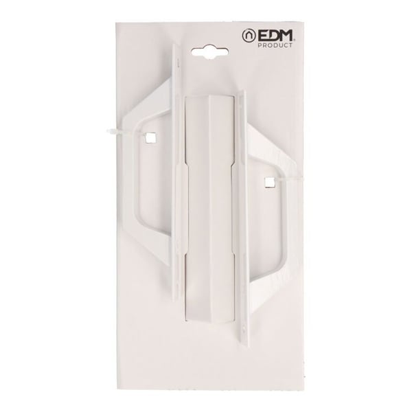Högra handtag - Blisterförpackning - 6804 - Aluminium - Vit finish - 2 enheter
