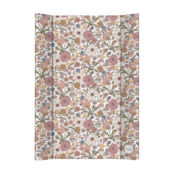 Ceba Baby Tjock tvättbar skötmatta - Trädgård, 70x50 cm - Öko-Tex certifierad, Vattentät