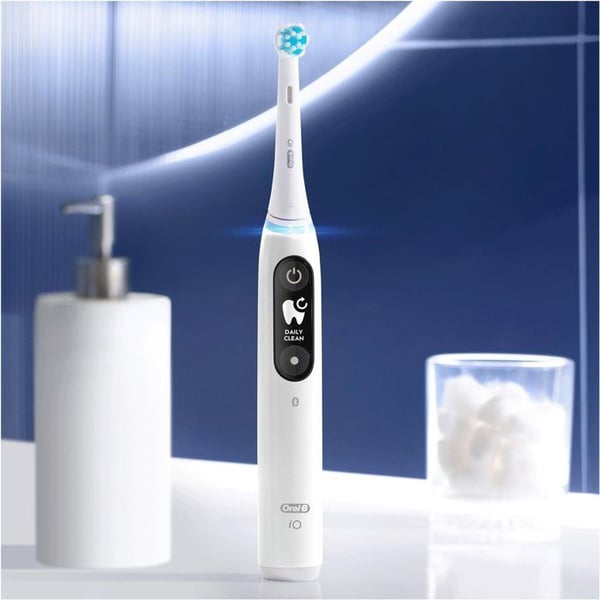 Eltrisk tandborste - Oral-B - iO 6 - 5 lägen - 3D rengöring - Trycksensor