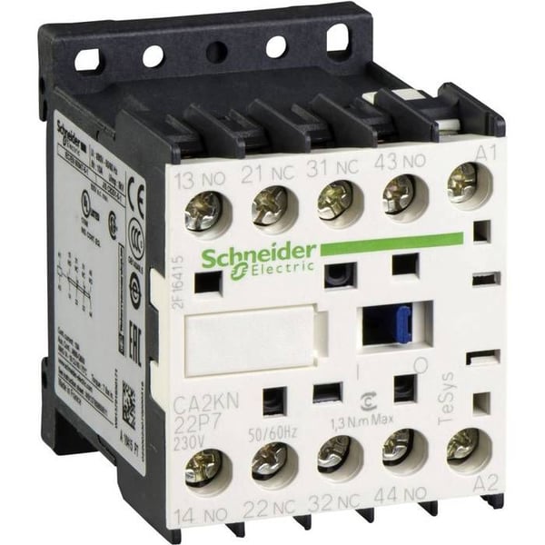 Auxiliærkontakt Schneider Electric CA2KN22P7 2 NF (R), 2 NO (T)