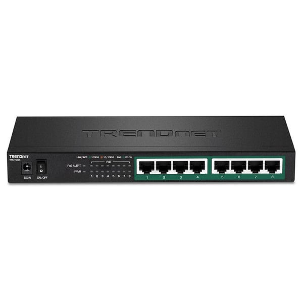 Switch - Trendnet - TPE-TG84 - 8 portar - Gigabit Ethernet - 2 års garanti