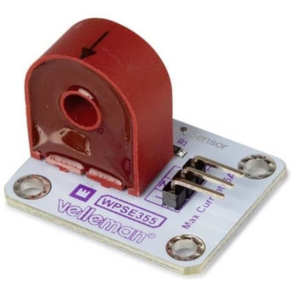 Whadda WPSE355 Development Board - Kontaktlös AC-strömmätning upp till 5A