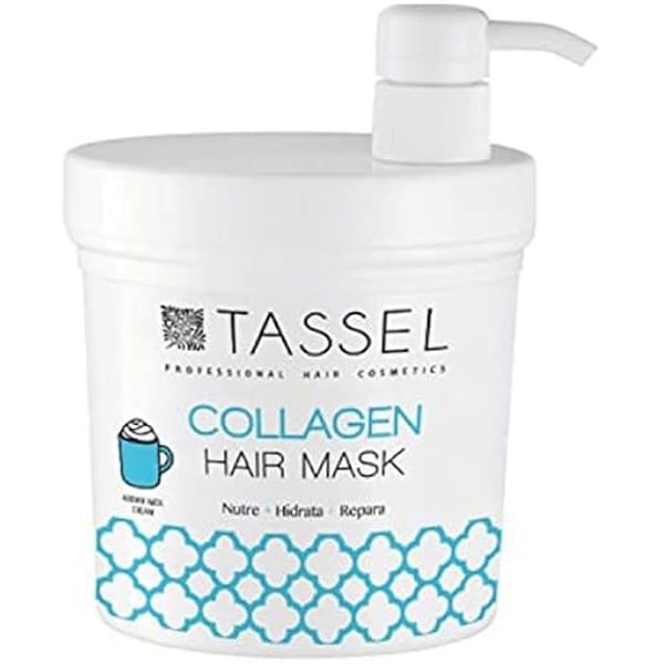 EUROSTIL Nata Hårmask 1000 ml – Utan doft, alla hårtyper