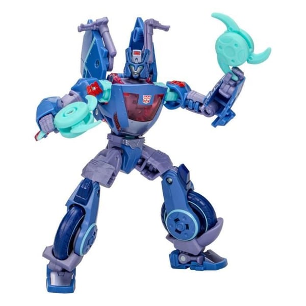 Figurin - HASBRO - Cyberverse Universe Chromia - Deluxe Class - Förvandlas till en motorcykel - Shurikens