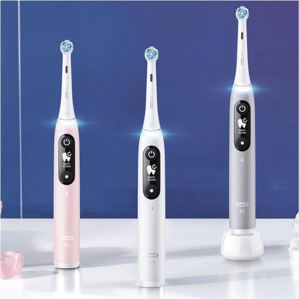 Eltrisk tandborste - Oral-B - iO 6 - 5 lägen - 3D rengöring - Trycksensor