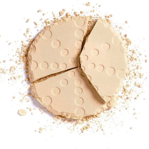 Puder - Makeup Revolution - Bake & Blot - Pressat puder - Banan Ljus - Matt finish