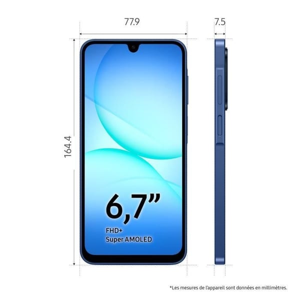SAMSUNG A17 5G Blå 128 GB