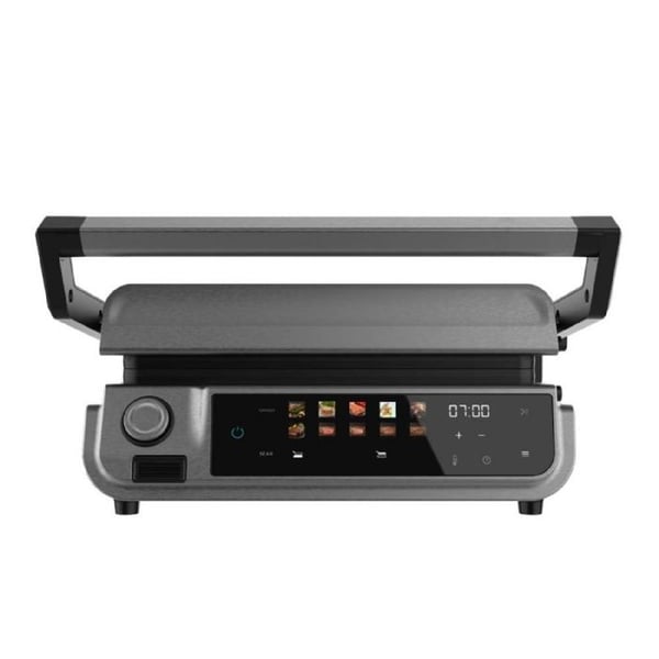 Cecotec Elektrisk Grill med Grill Rock'nGrill 2000 Smash PerfectCook. 2000W, Temperatursond, Dubbel Temperatur