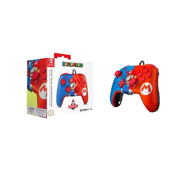 Wired Controller - PDP - Mario - Switch- USED
