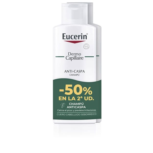 DERMO CAPILLAIRE schampo mot mjäll paket med 2 x 250 ml