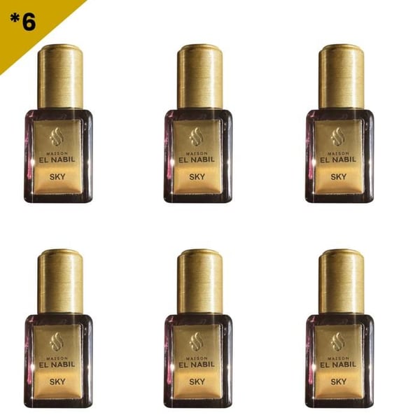 el Nabil Sky Parfym Koncentrat Utan Alkohol 6*5ml