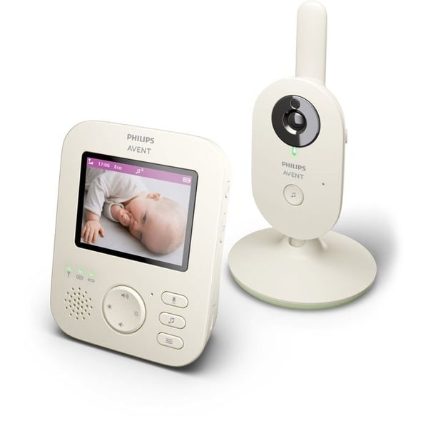 Babyövervakare video - PHILIPS - SCD882/26 - 2,8 tum skärm - nattvision - säker anslutning Babyövervakare video - PHILIPS - SCD882/26 - 2,8 tum skärm - nattvision - säker anslutning