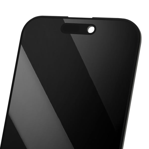 Heltäckande Hard OLED + Touchglas för iPhone 16 Pro Svart