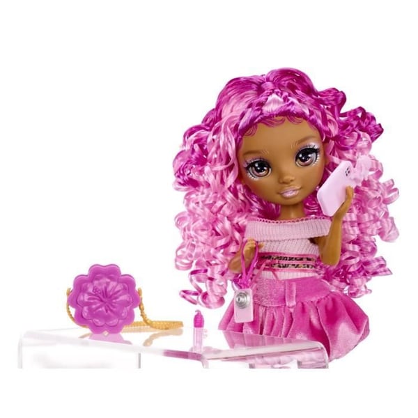 Rainbow High Glittra & Skinna Docka - Rosa