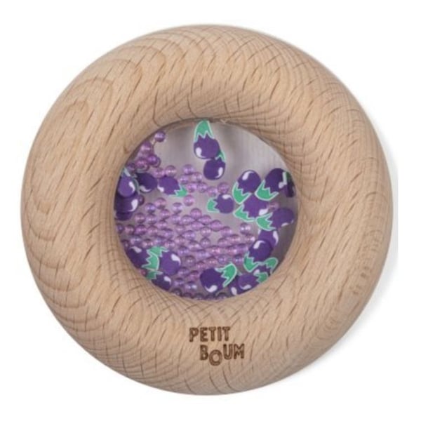 Sensorisk donut - PETIT BOUM - PDBSDEGG - Lila - Trä och plast - 6-36 månader