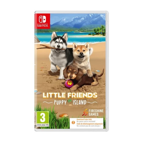 Little Friends Puppy Island Nintendo SWITCH (Nedladdningskod) (kod i lådan)