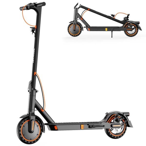 Trottinette elektrisk TODIMART T3 til voksne, motor 350 W, batteri 36 V 7,8 Ah, dæk 8,5 tommer, sammenfoldelig